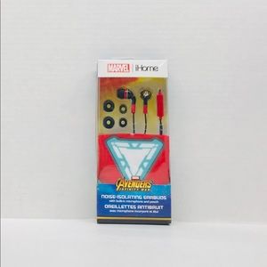 I home avengers iron man earbuds .microphone